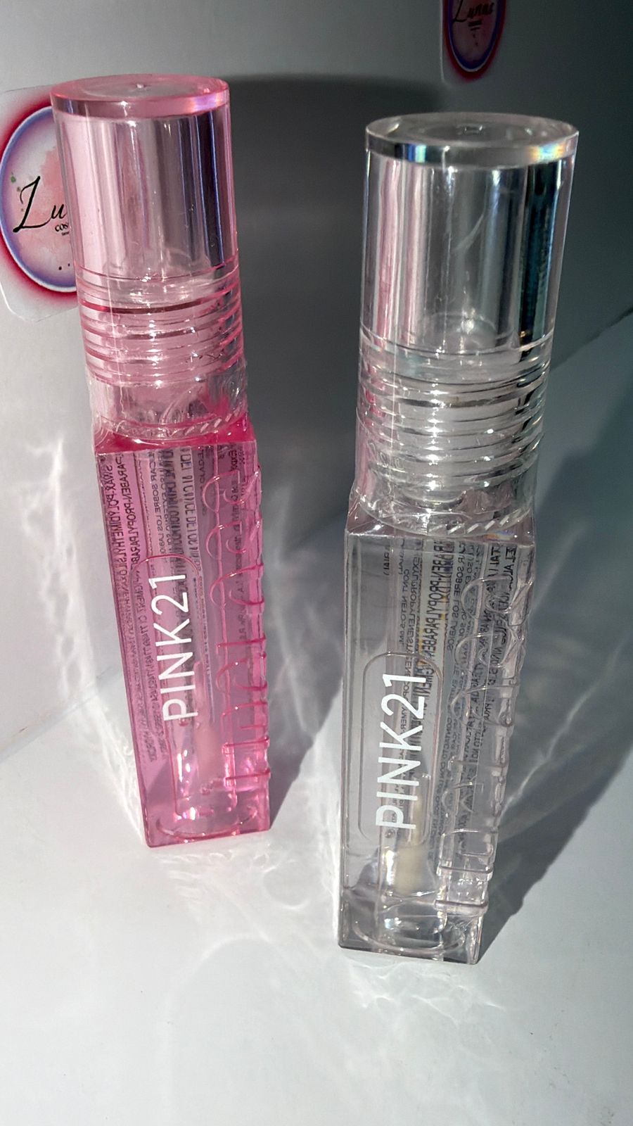 Conjunto de 2 Brillos Labiales PINK21