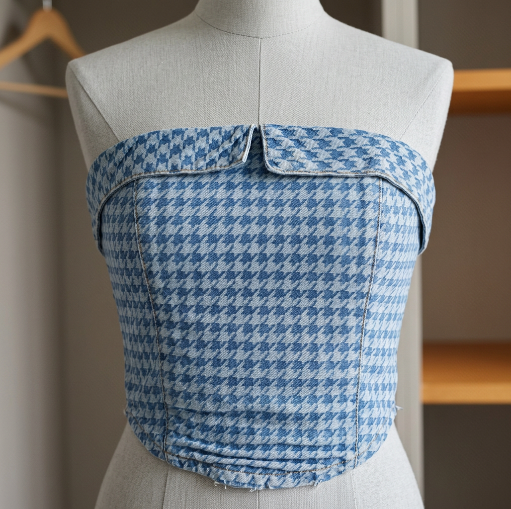 Corset de ELA Azul Denim